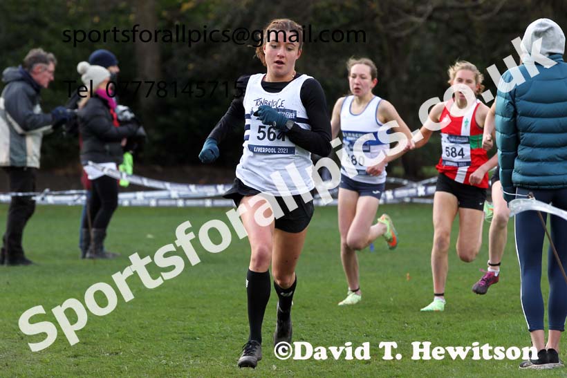 Womens under-17s and under-20s, European Cross Country Championships Trials, Sefton Park, Liverpool. Photo: David T. Hewitson/Sports for All Pics
